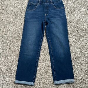 Betabrand Classic Blue Women's pull on Jeans size S